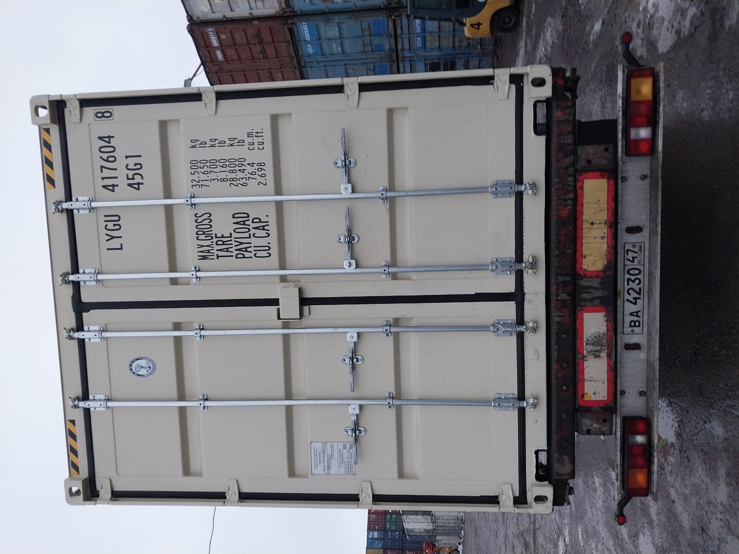 Морской контейнер LYGU4176048