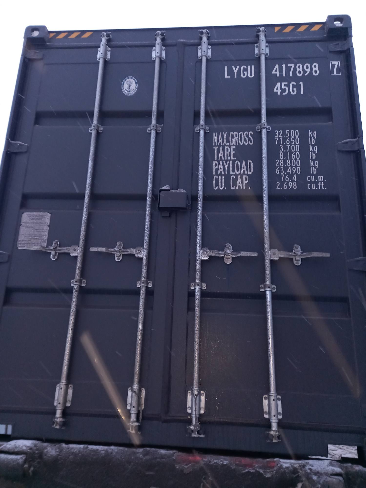 Морской контейнер LYGU4178987