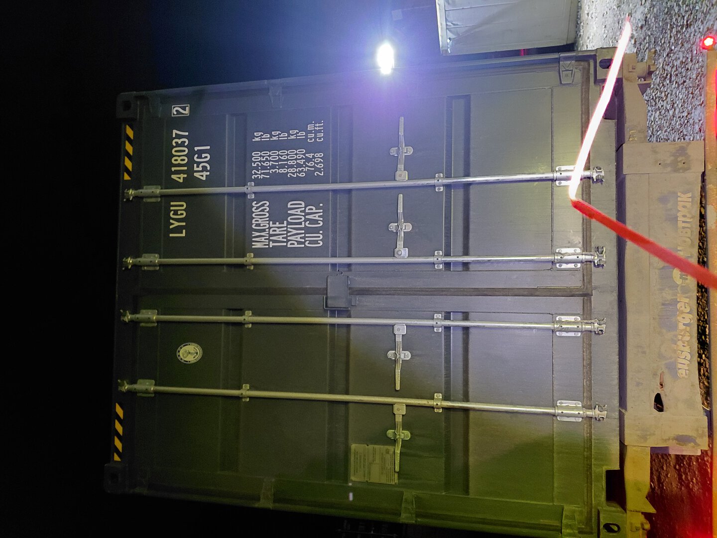 Морской контейнер LYGU4180372