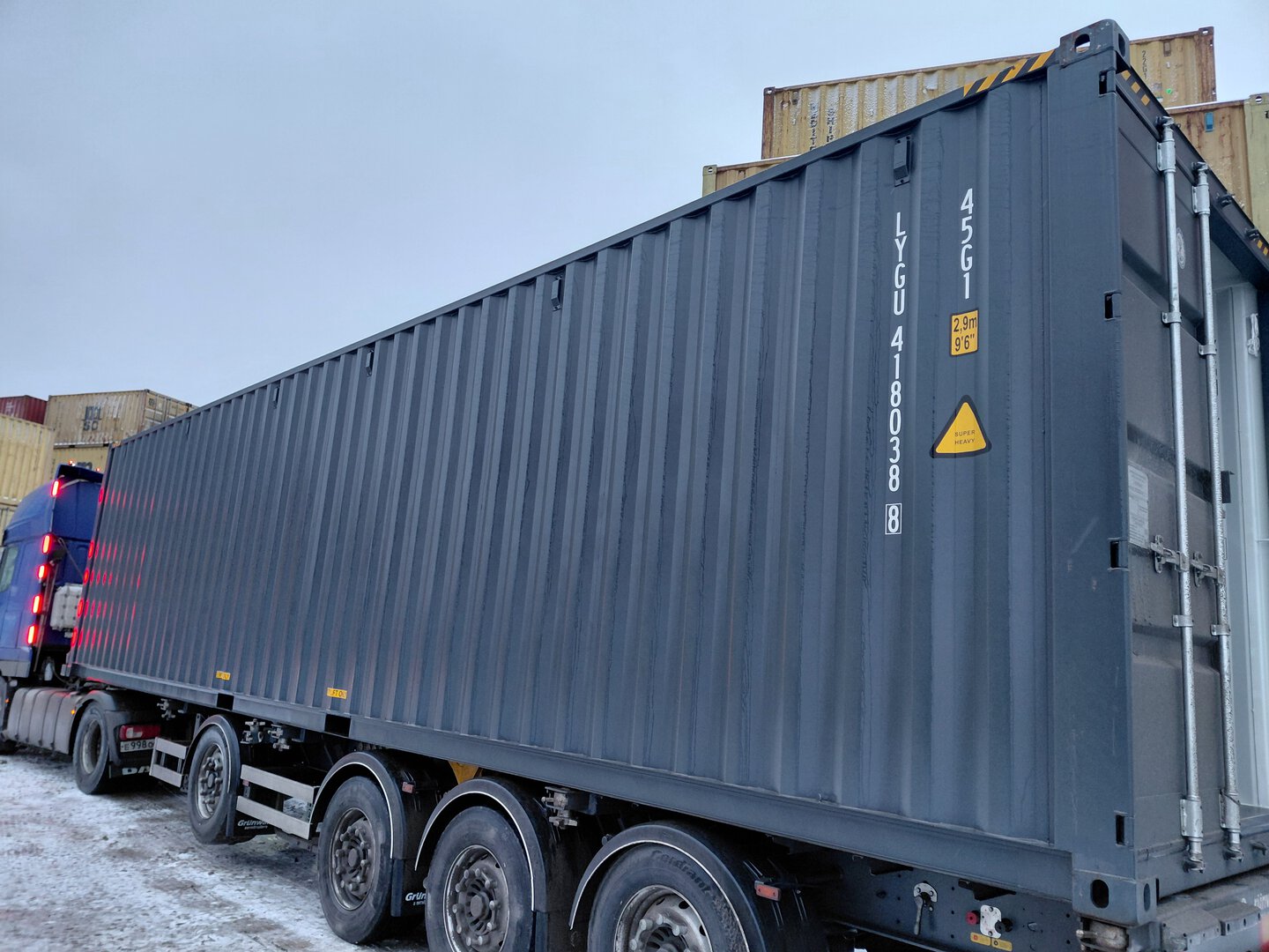 Морской контейнер LYGU4180388