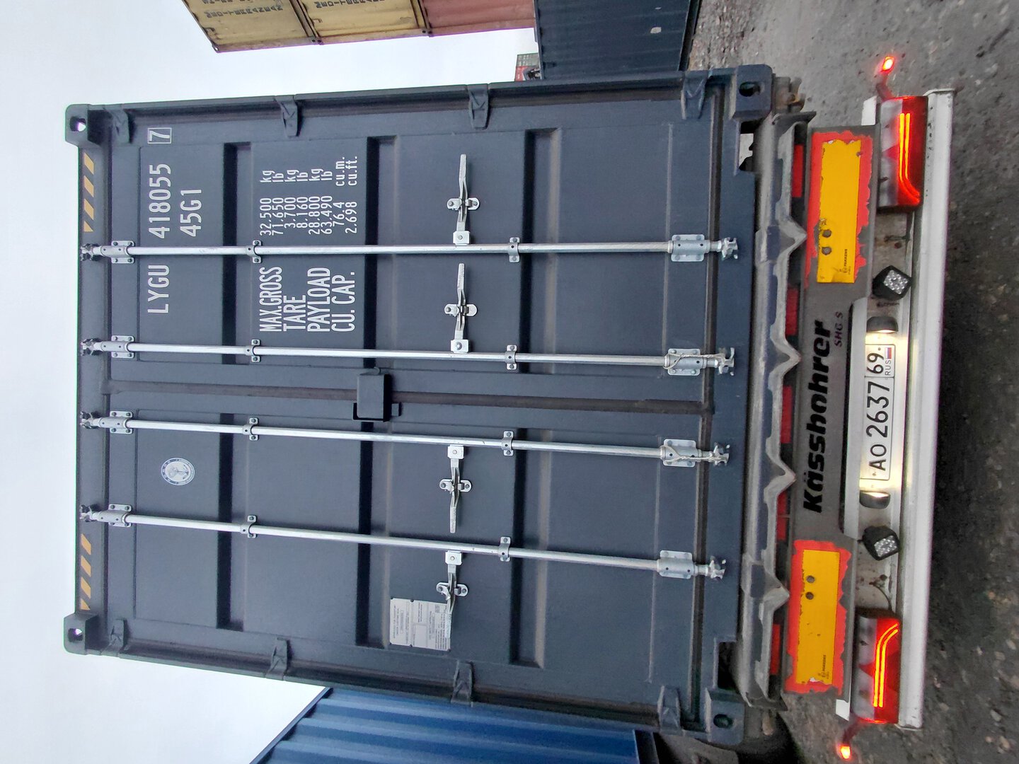 Морской контейнер LYGU4180557