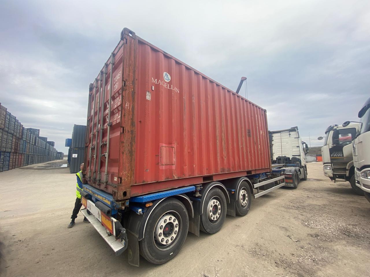 Морской контейнер MAGU2134512