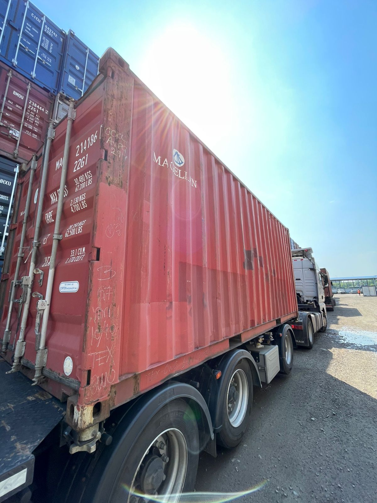 Морской контейнер MAGU2141867