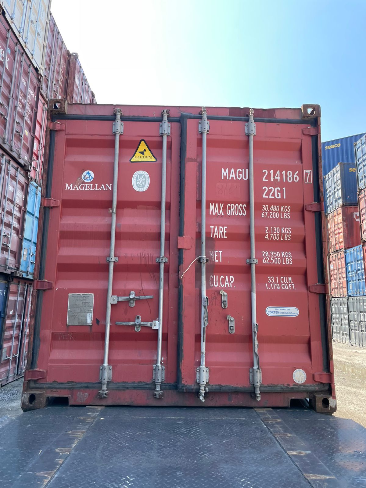 Морской контейнер MAGU2141867