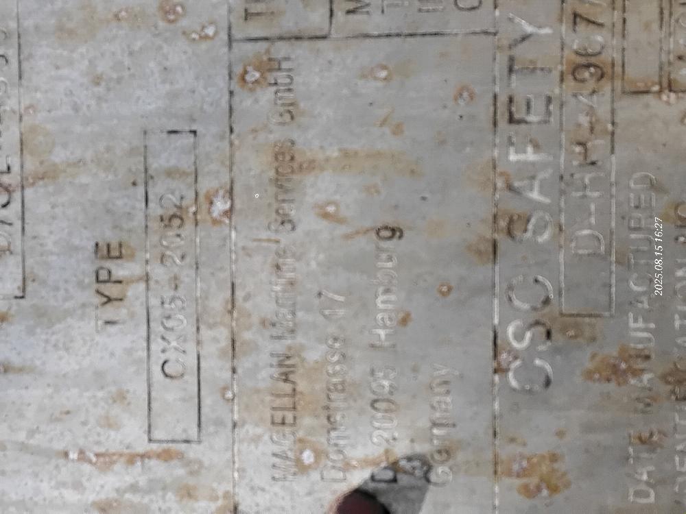 Морской контейнер MAGU2166778