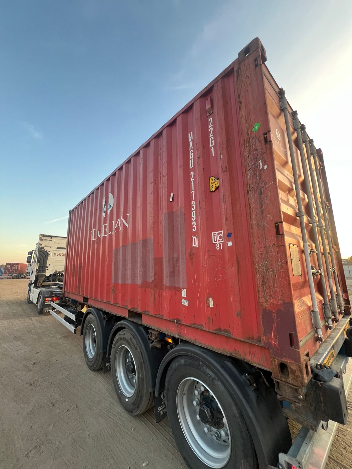 Морской контейнер MAGU2173930