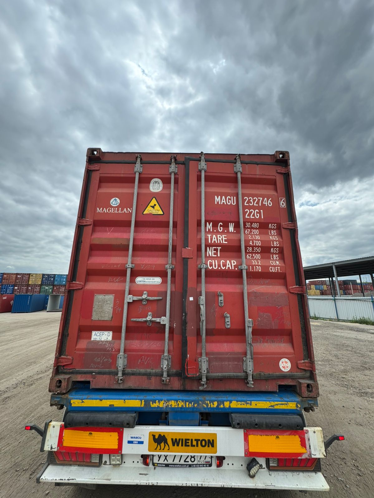 Морской контейнер MAGU2327466