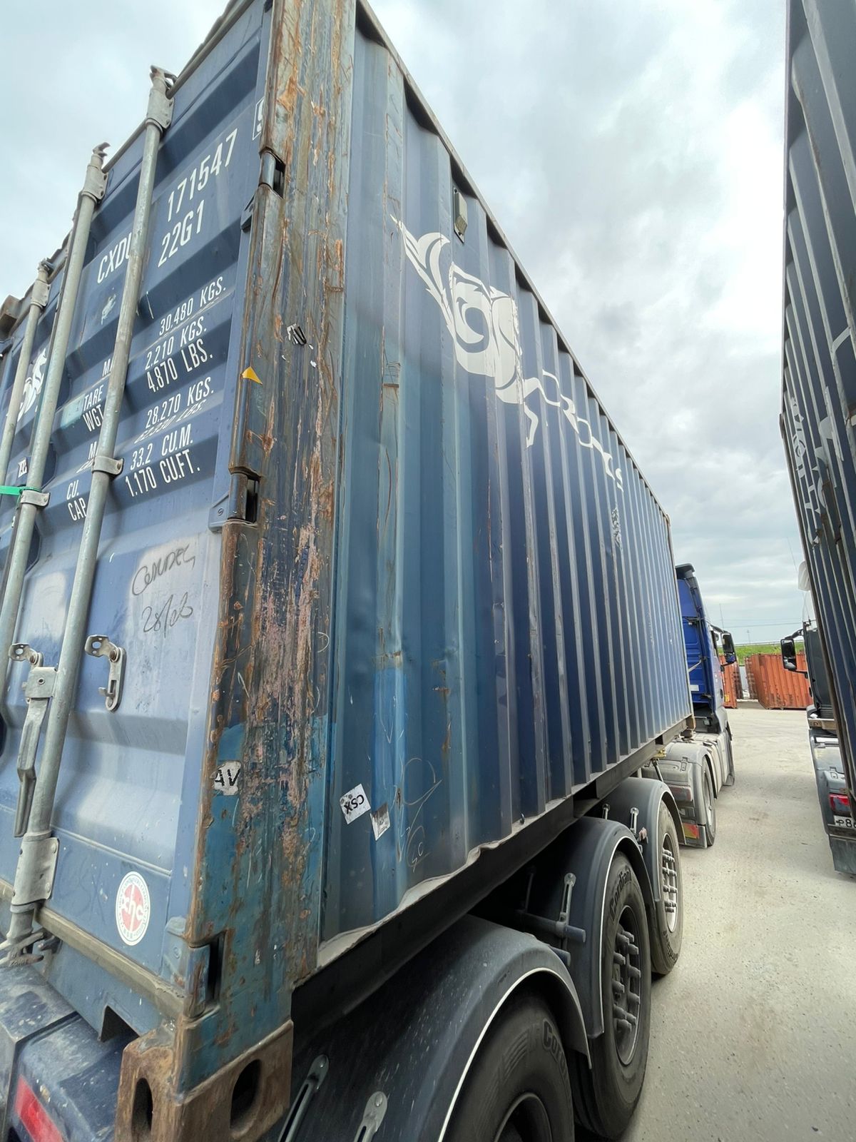 Морской контейнер MDCU1059000