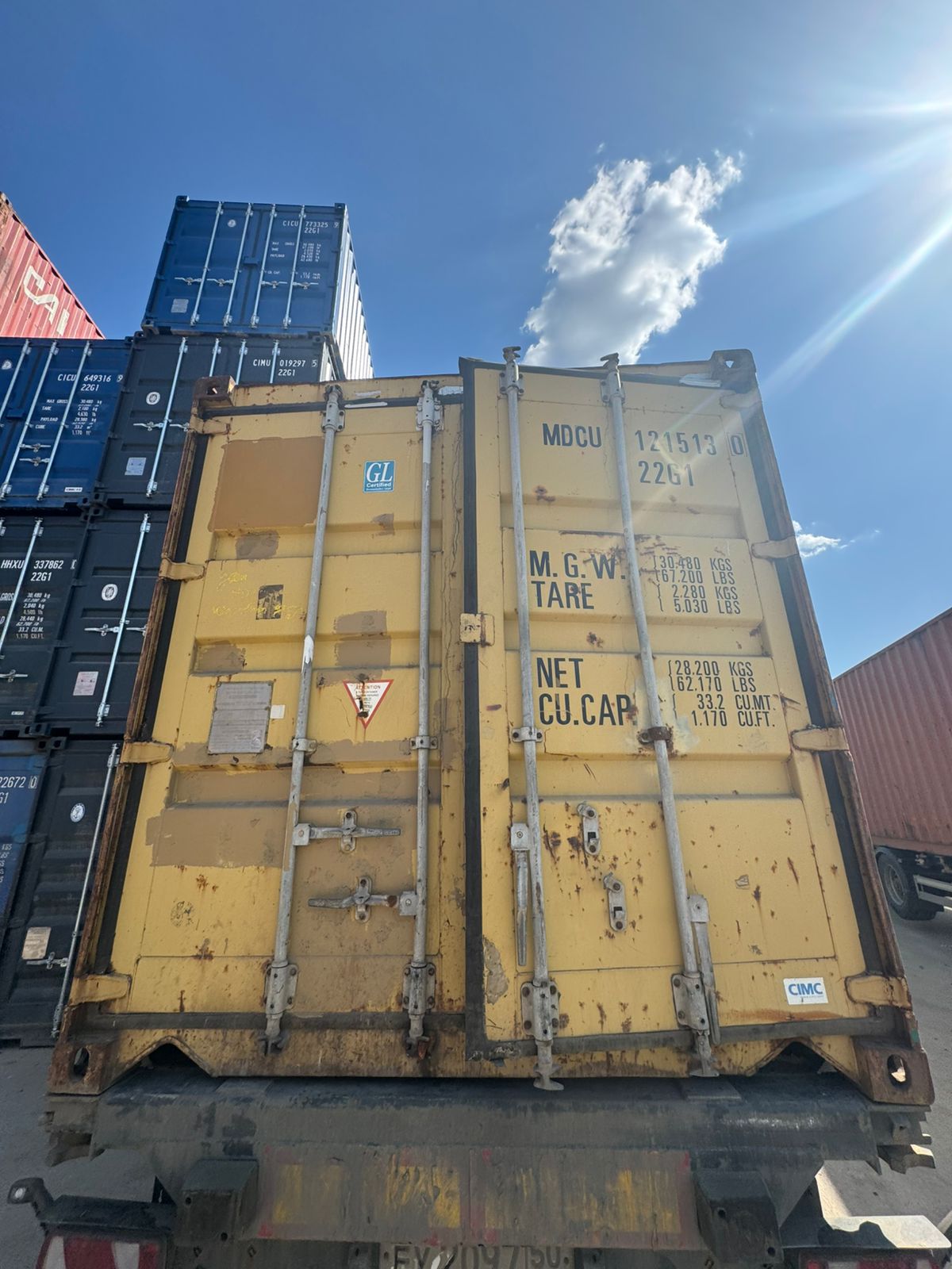 Морской контейнер MDCU1215130