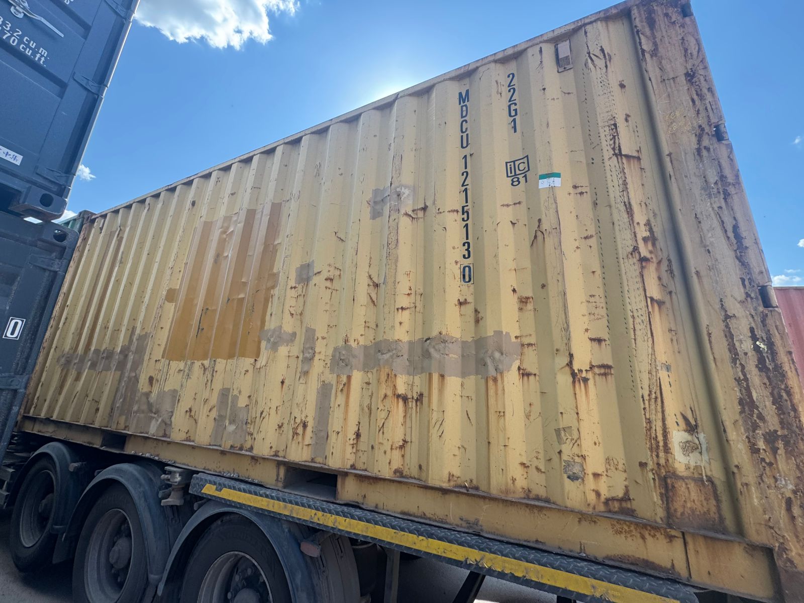 Морской контейнер MDCU1215130