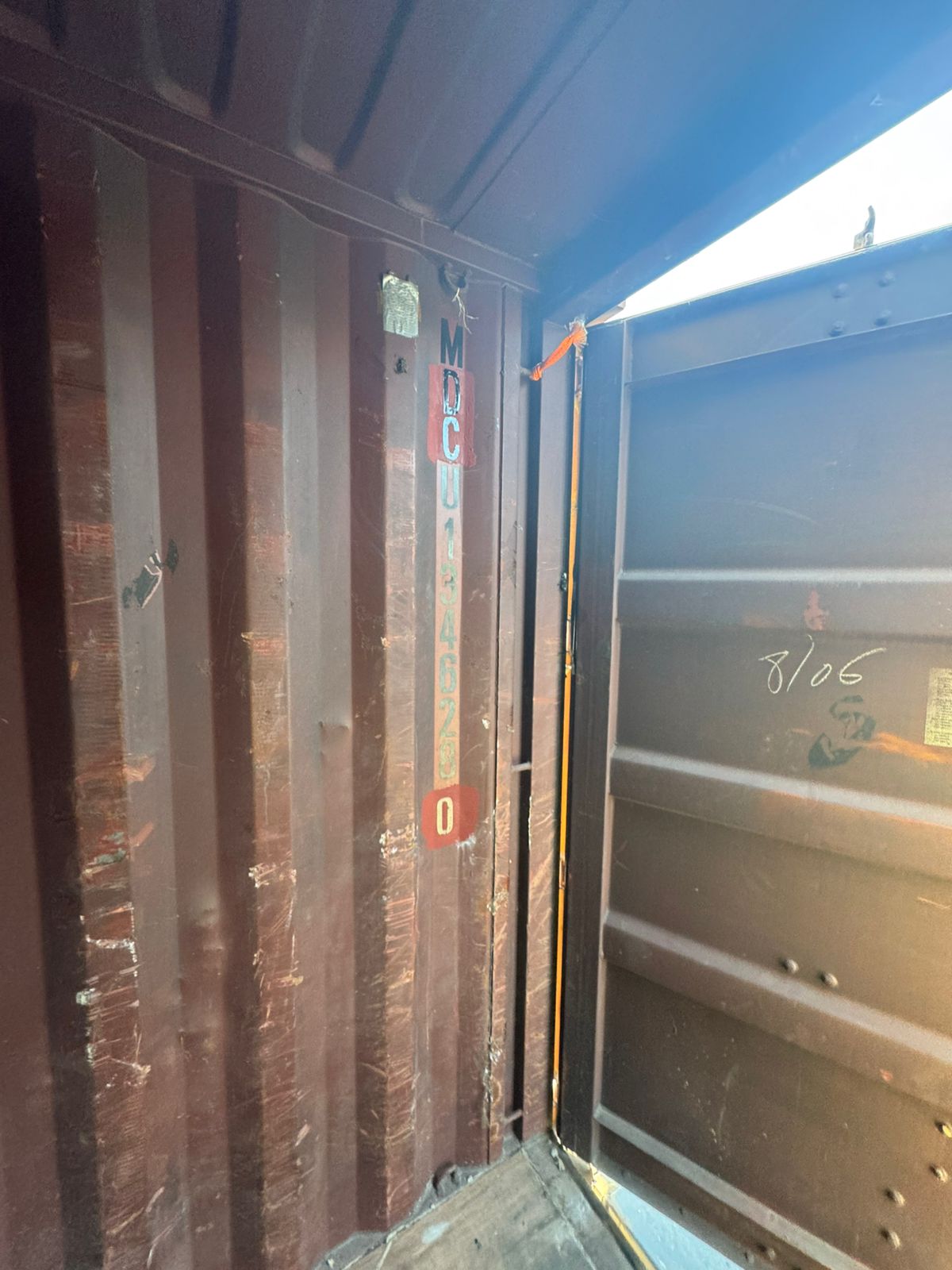 Морской контейнер MDCU1346280