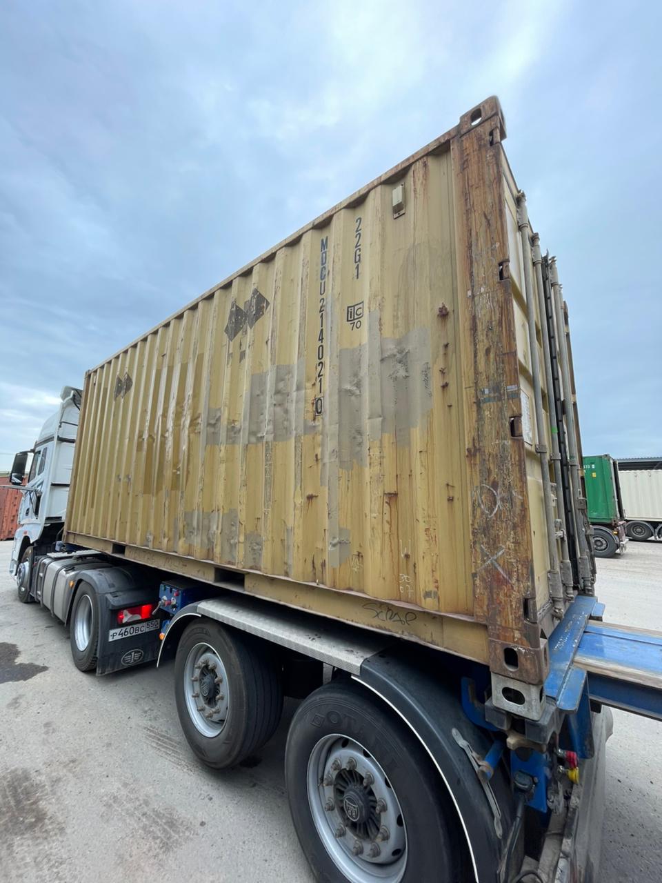 Морской контейнер MDCU2140210