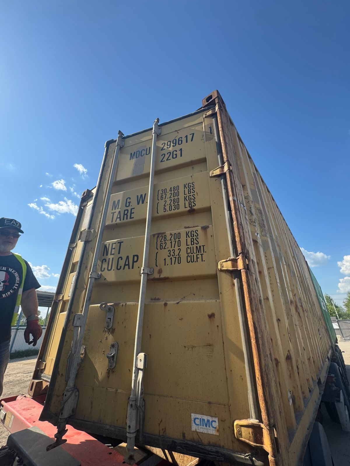 Морской контейнер MDCU2996171