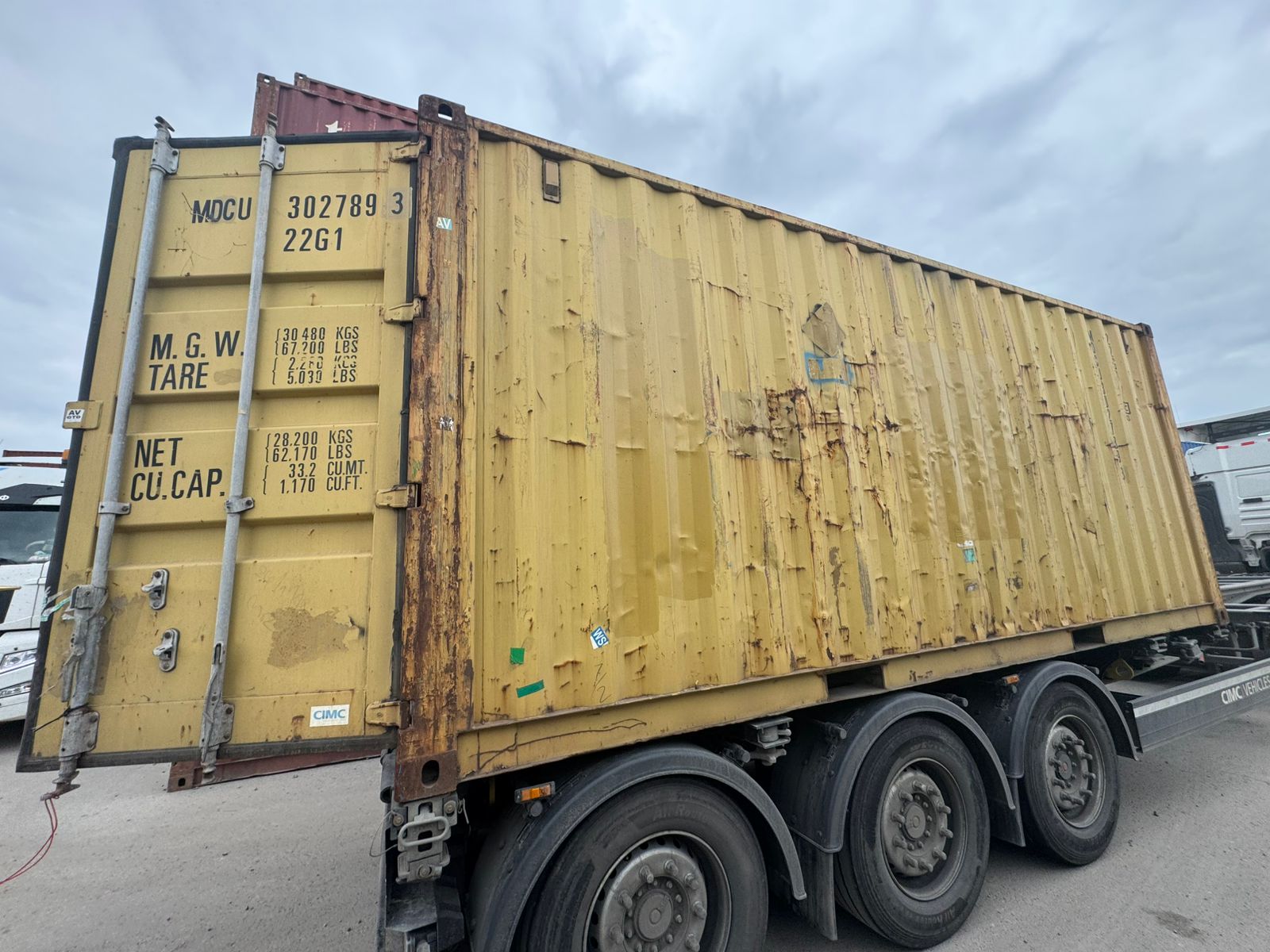 Морской контейнер MDCU3027893