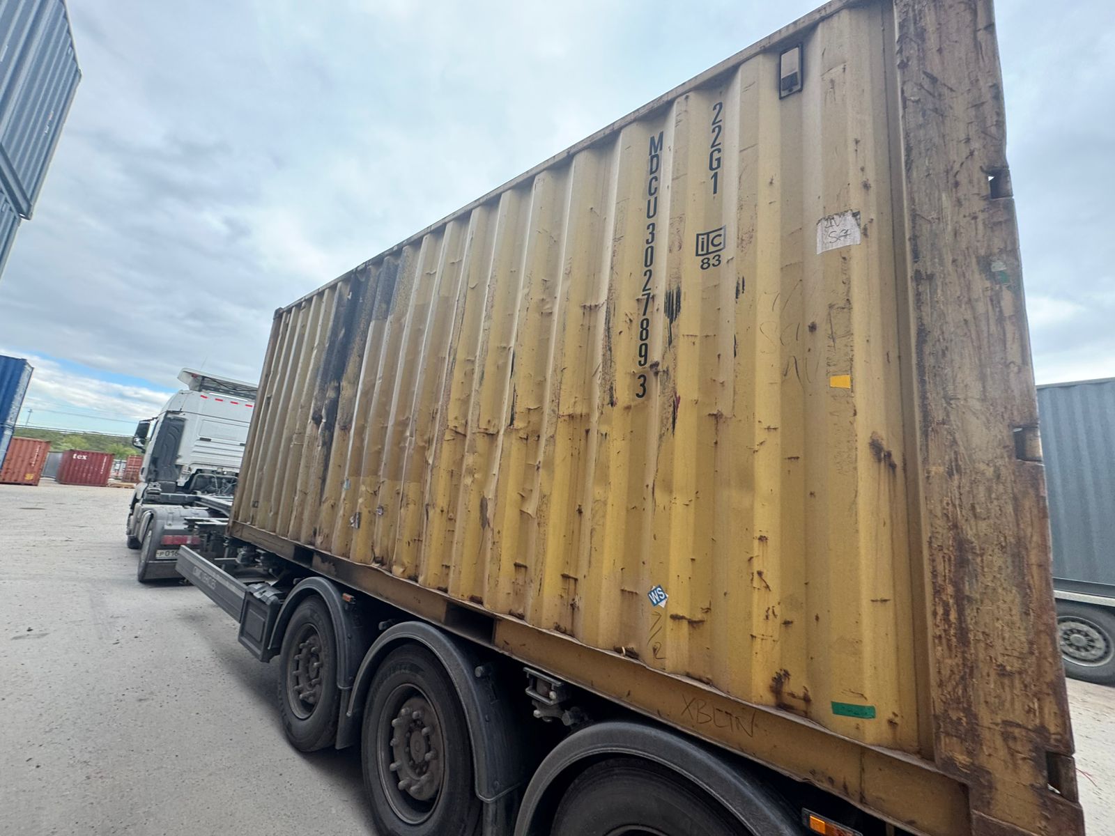 Морской контейнер MDCU3027893