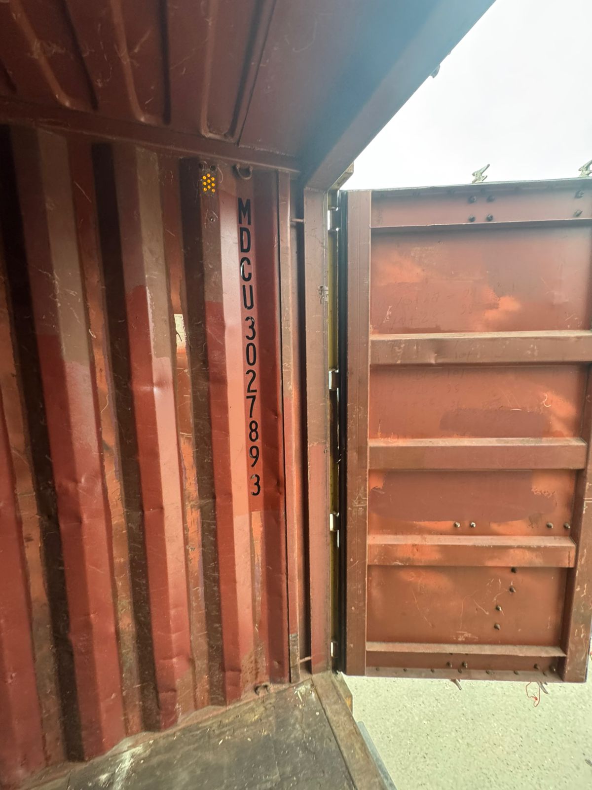 Морской контейнер MDCU3027893