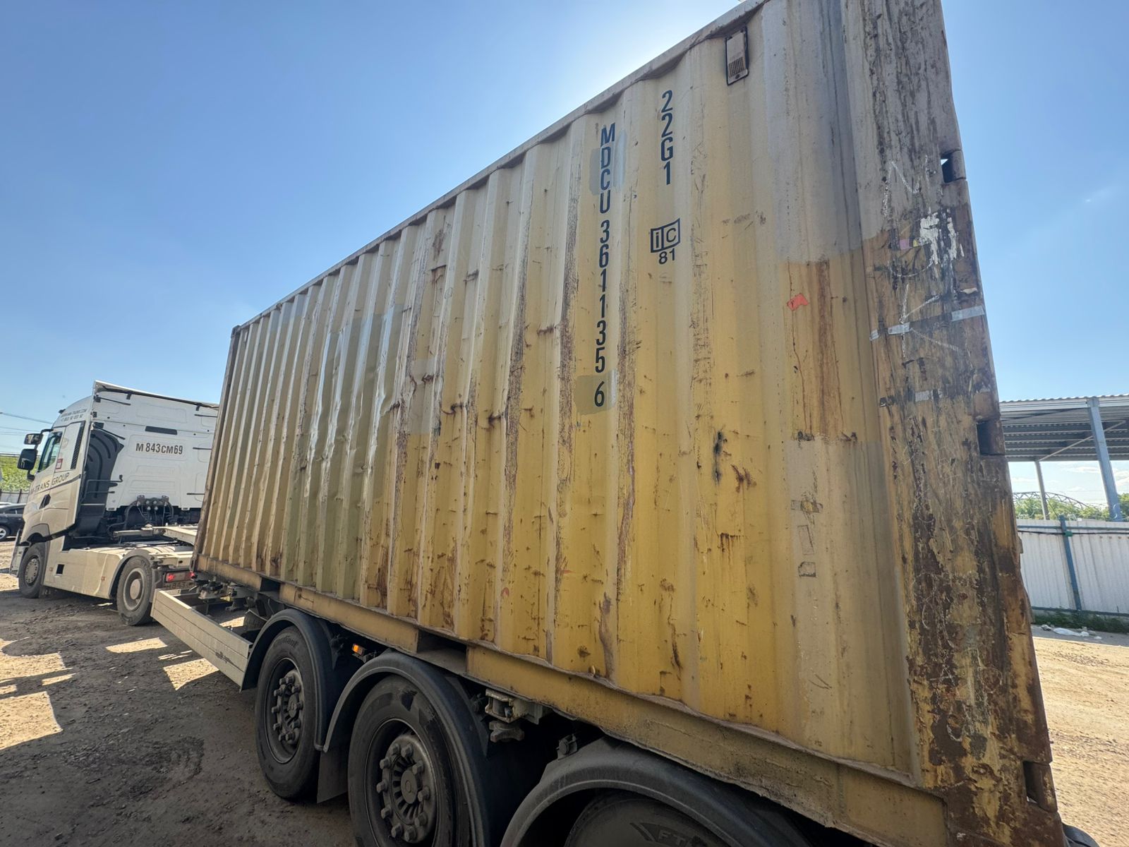 Морской контейнер MDCU3611356