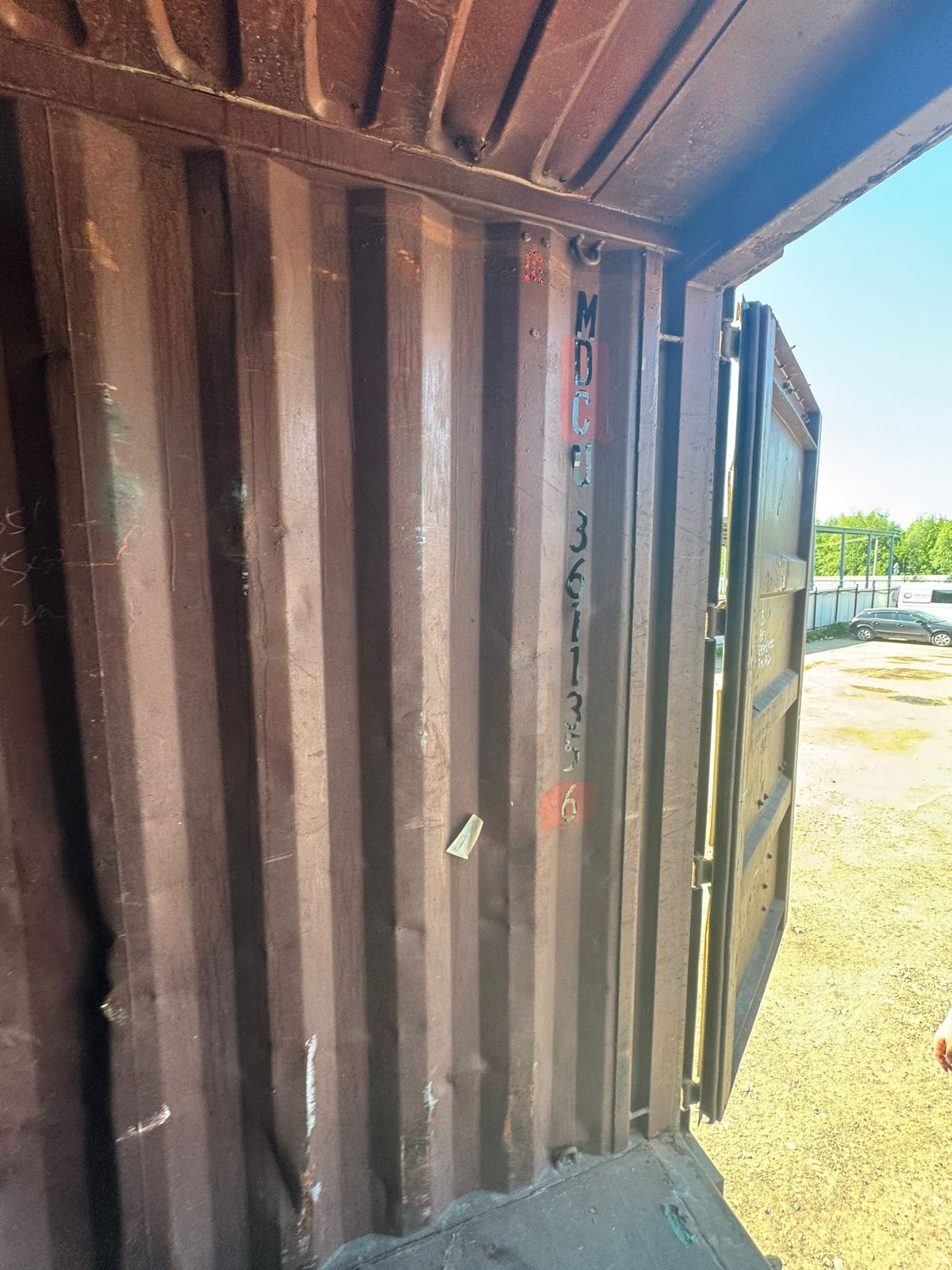 Морской контейнер MDCU3611356