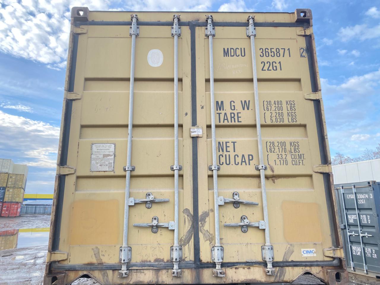 Морской контейнер MDCU3658712