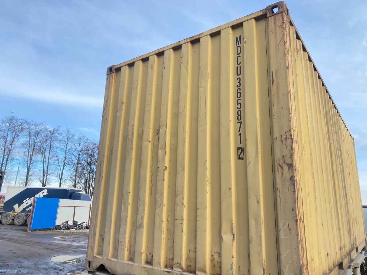 Морской контейнер MDCU3658712