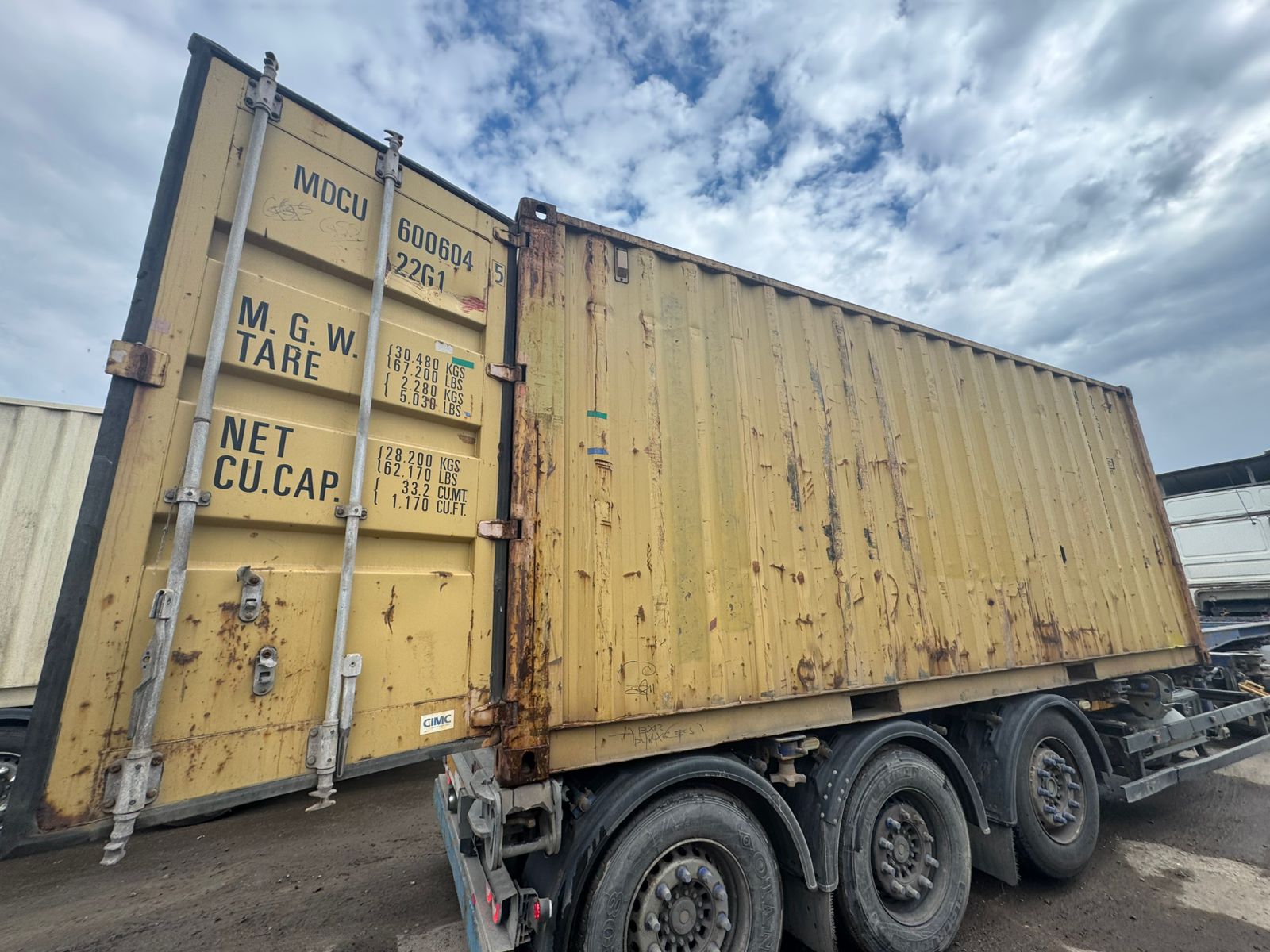 Морской контейнер MDCU6006045