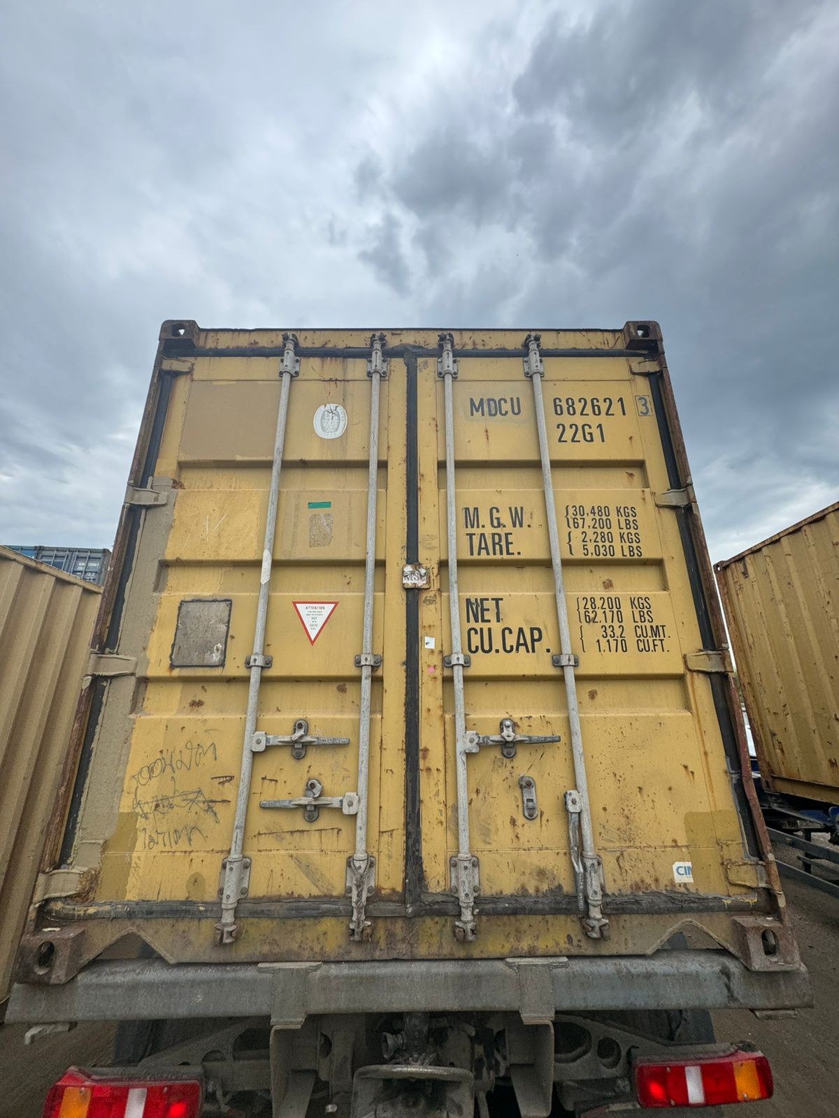 Морской контейнер MDCU6826213