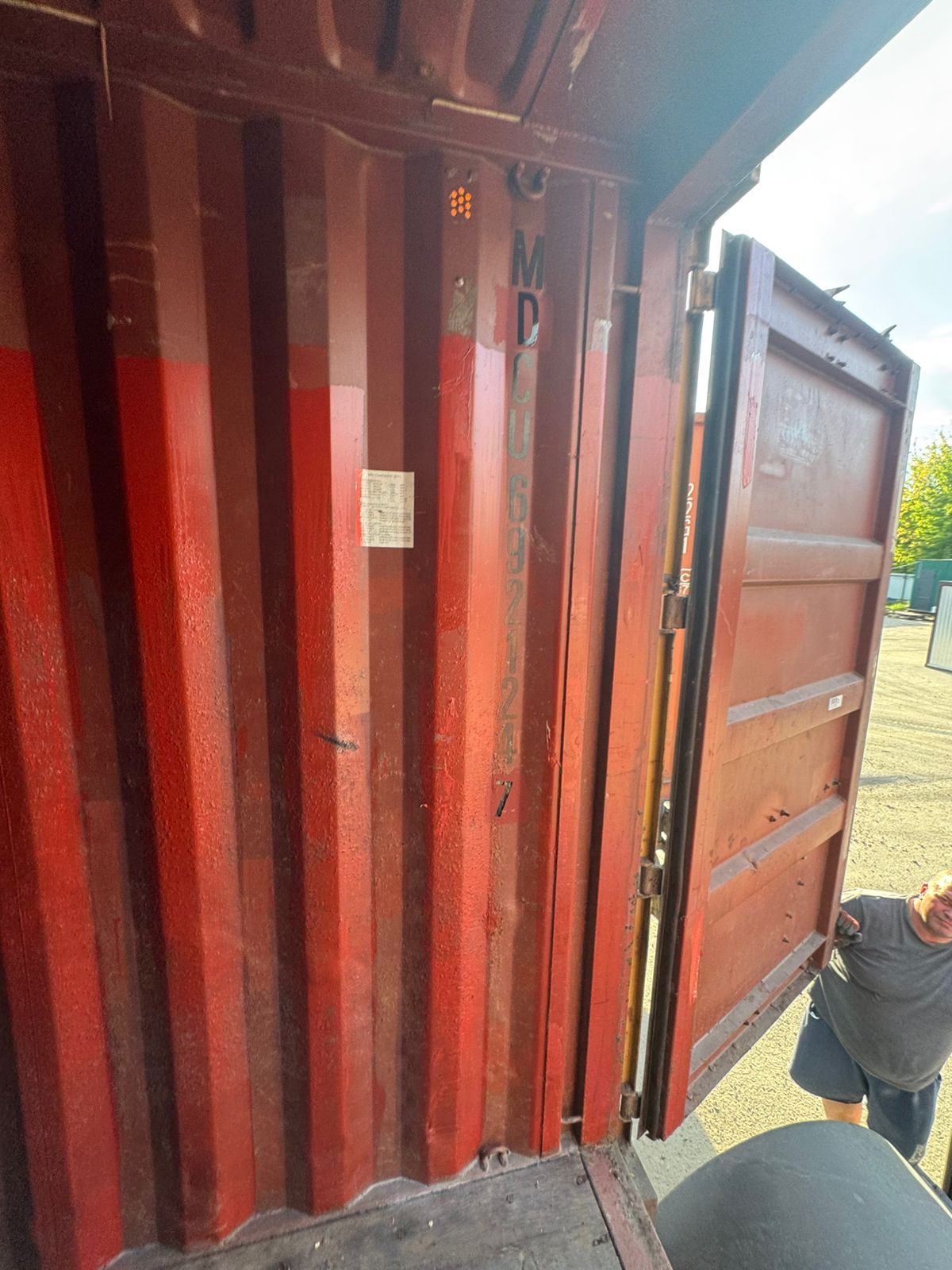 Морской контейнер MDCU6921247