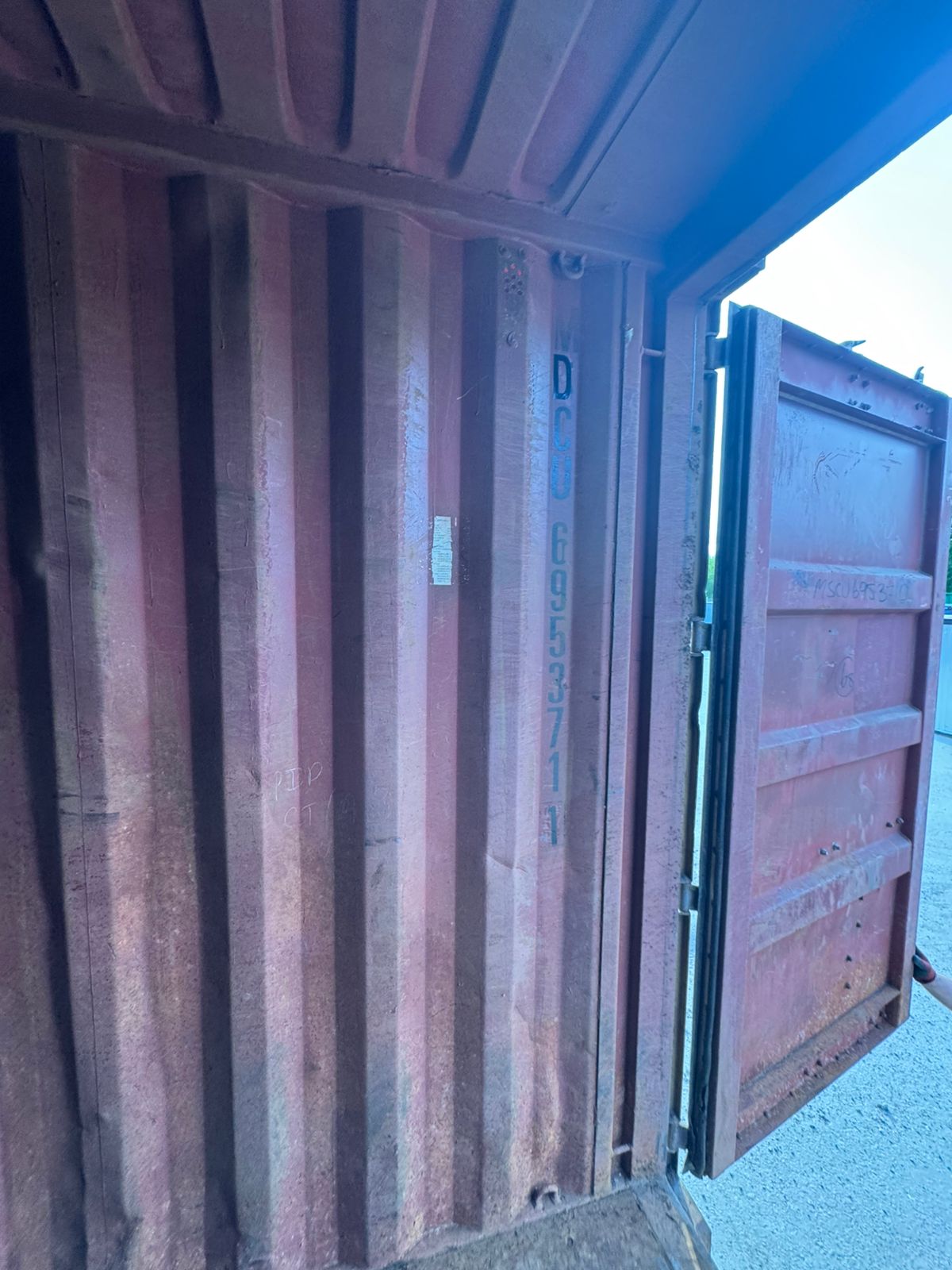 Морской контейнер MDCU6953711