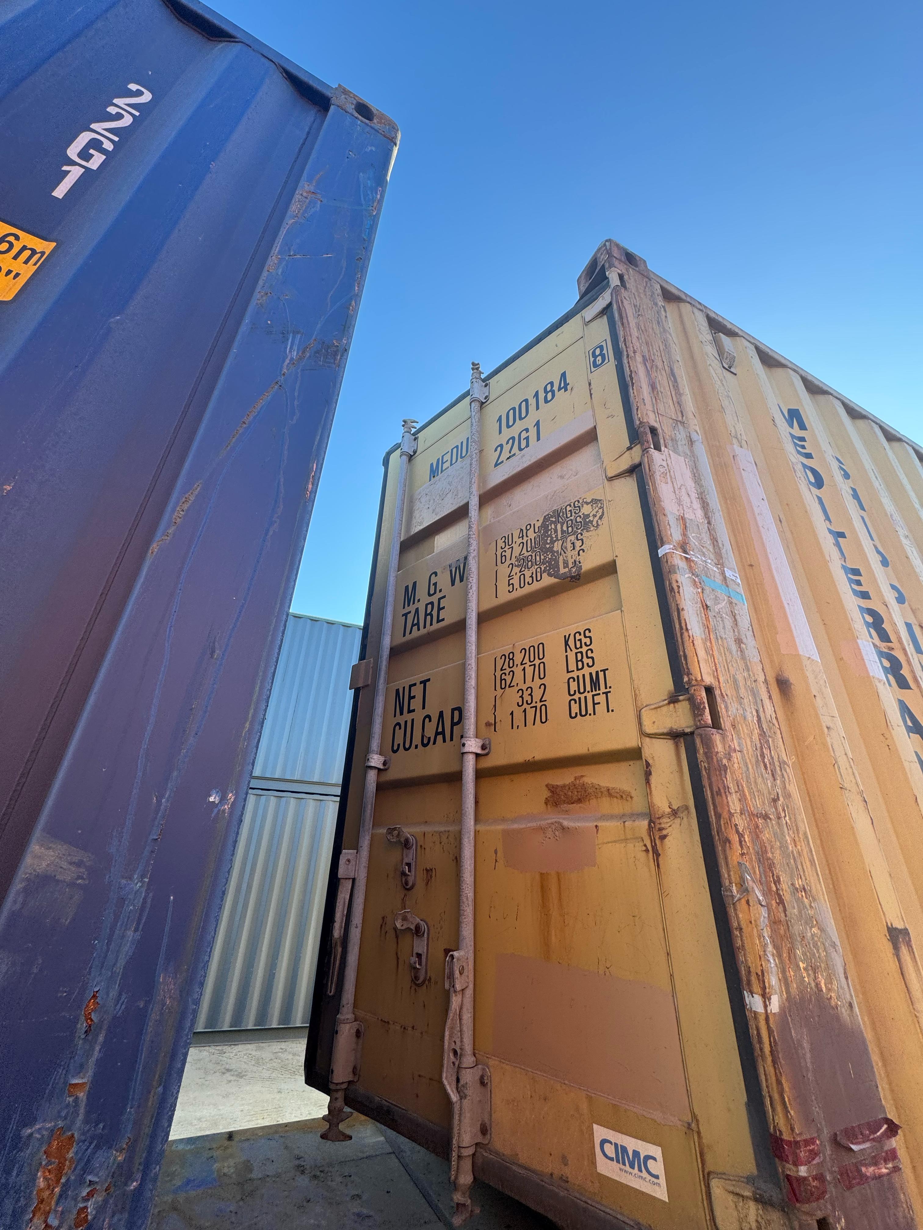 Морской контейнер MEDU1001848