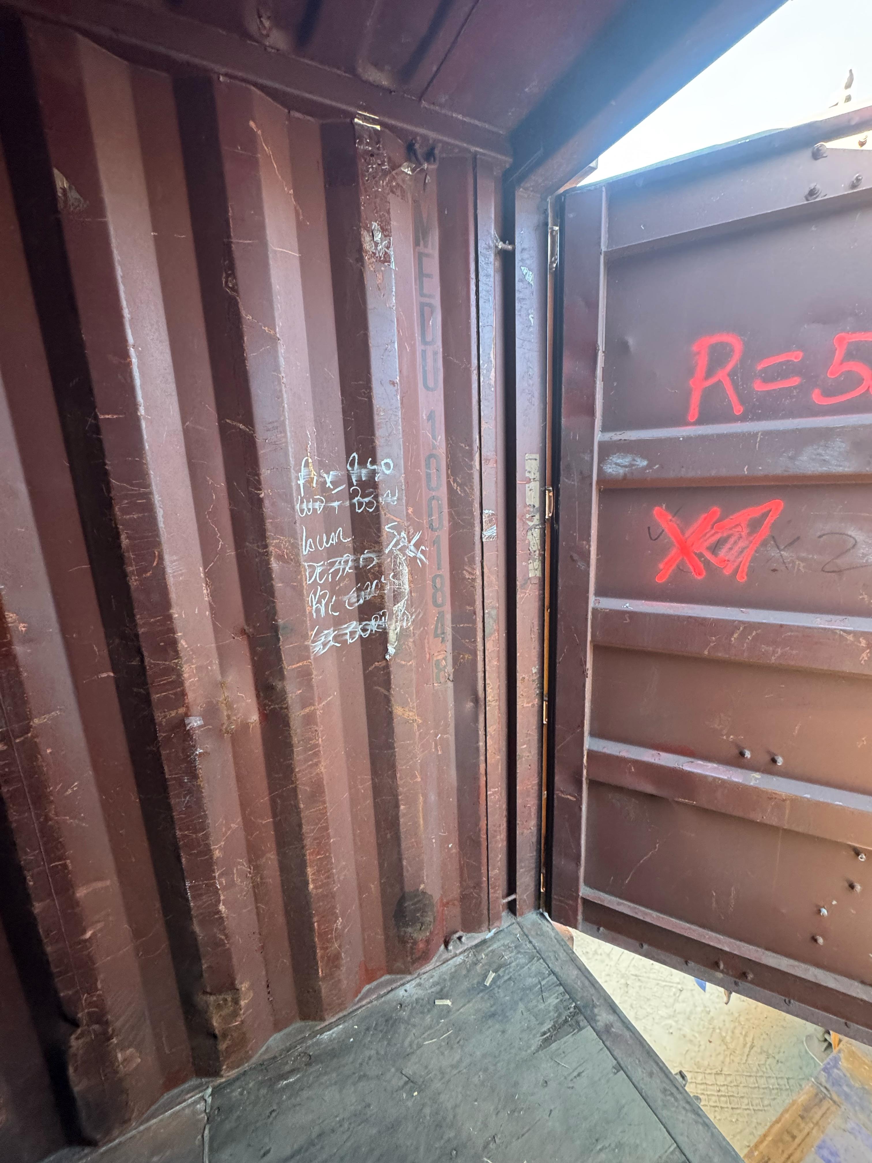 Морской контейнер MEDU1001848