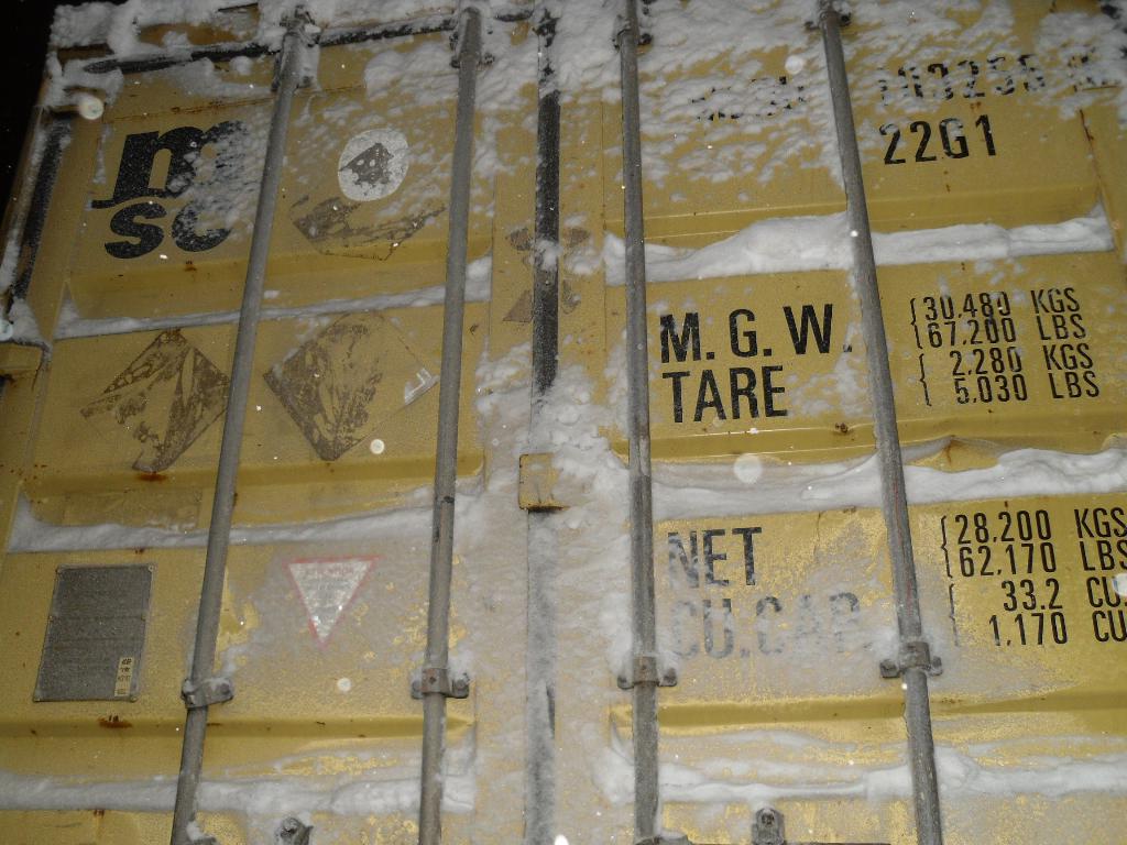 Морской контейнер MEDU1032556