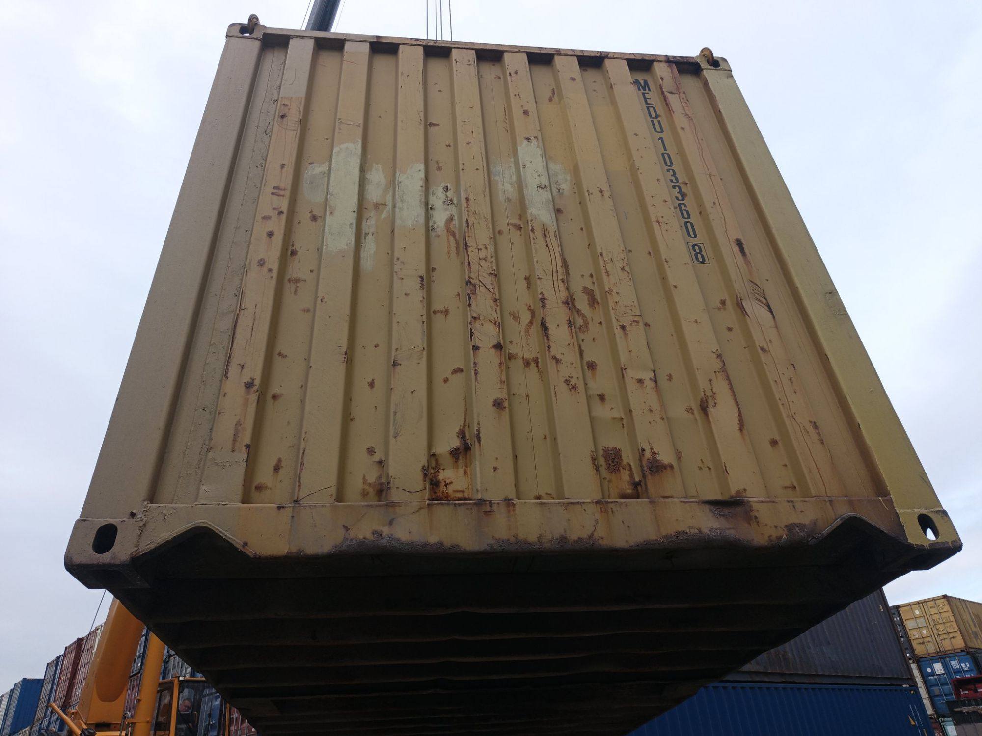 Морской контейнер MEDU1033608