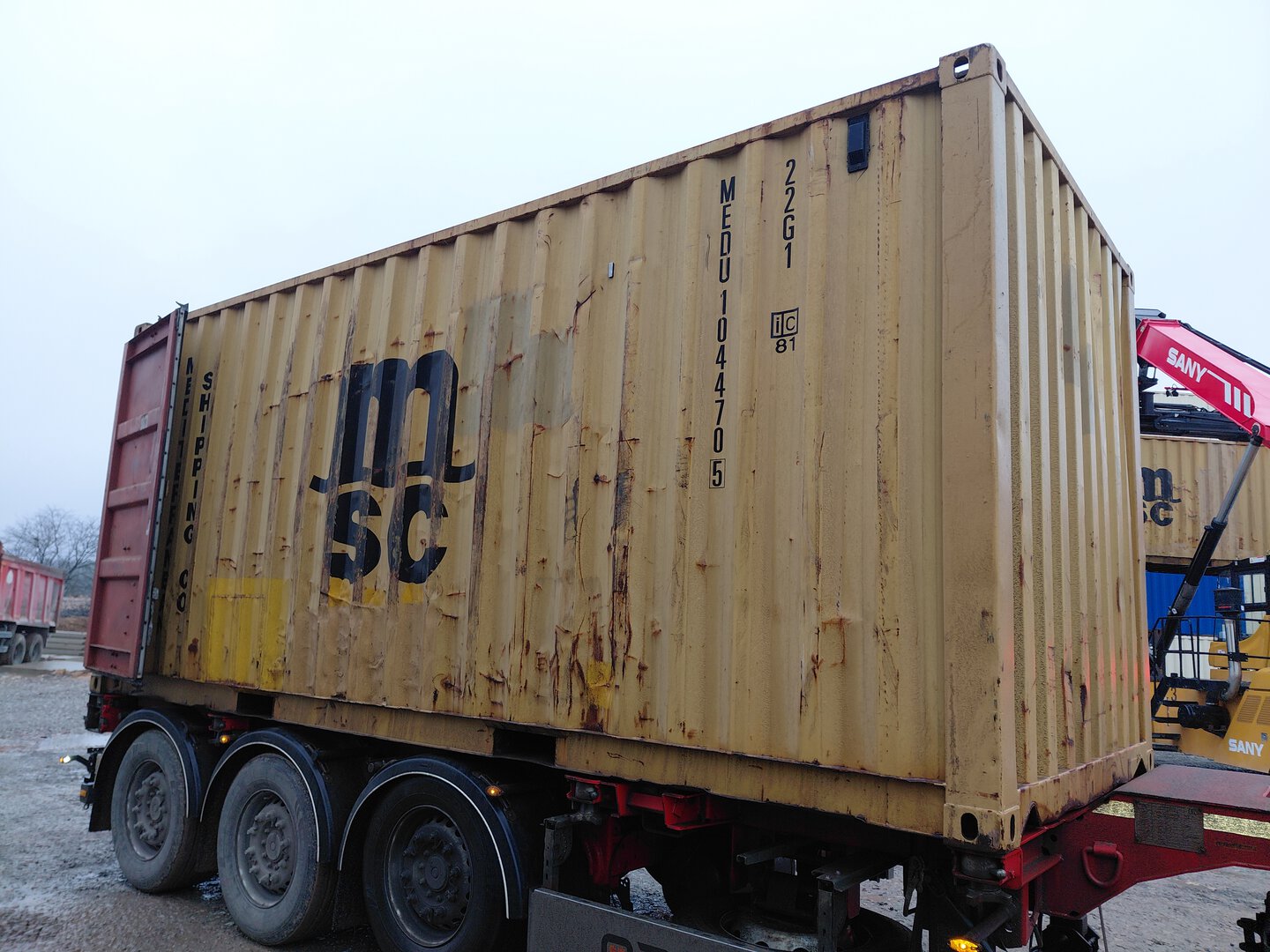 Морской контейнер MEDU1044705