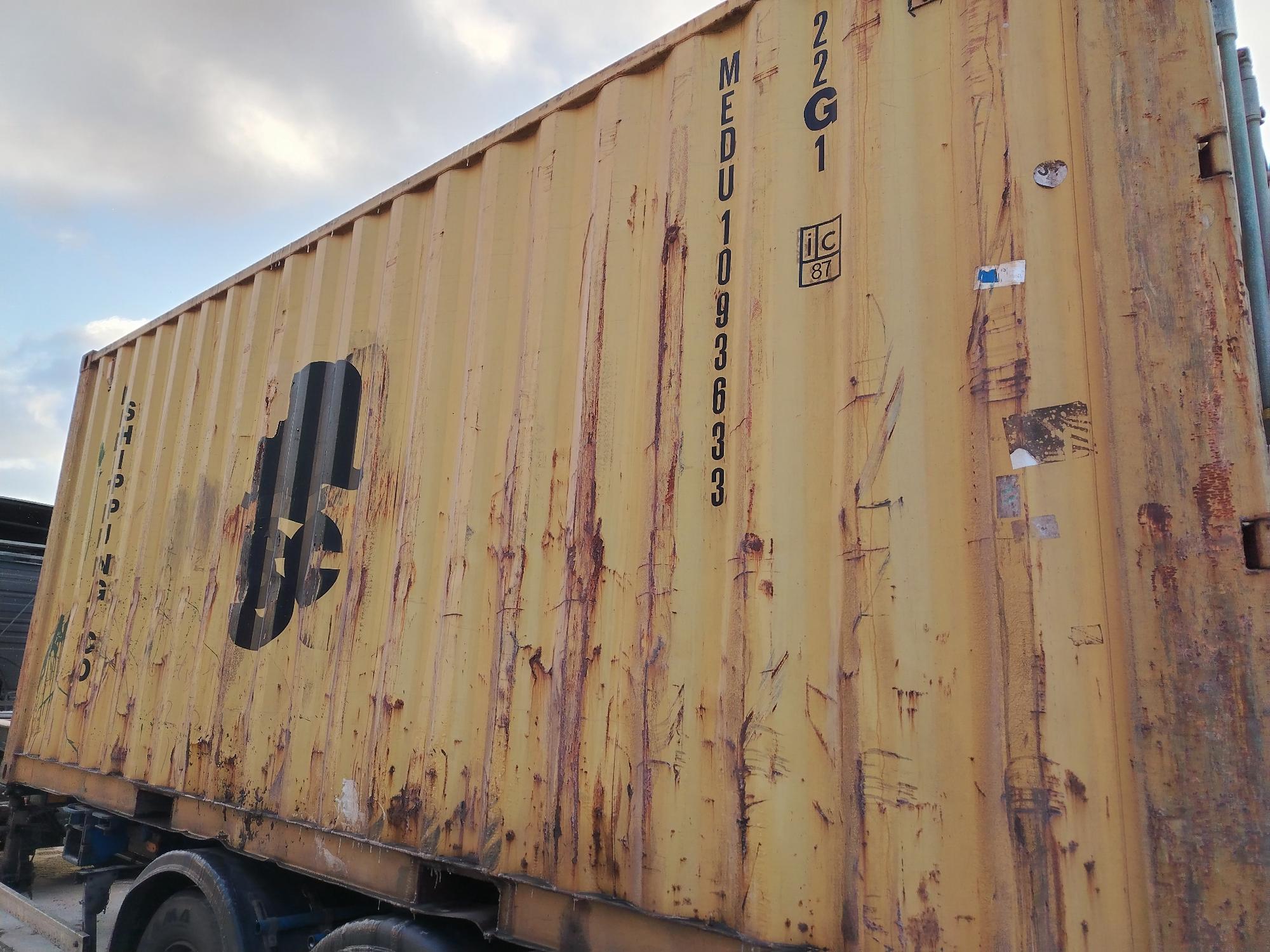 Морской контейнер MEDU1093633