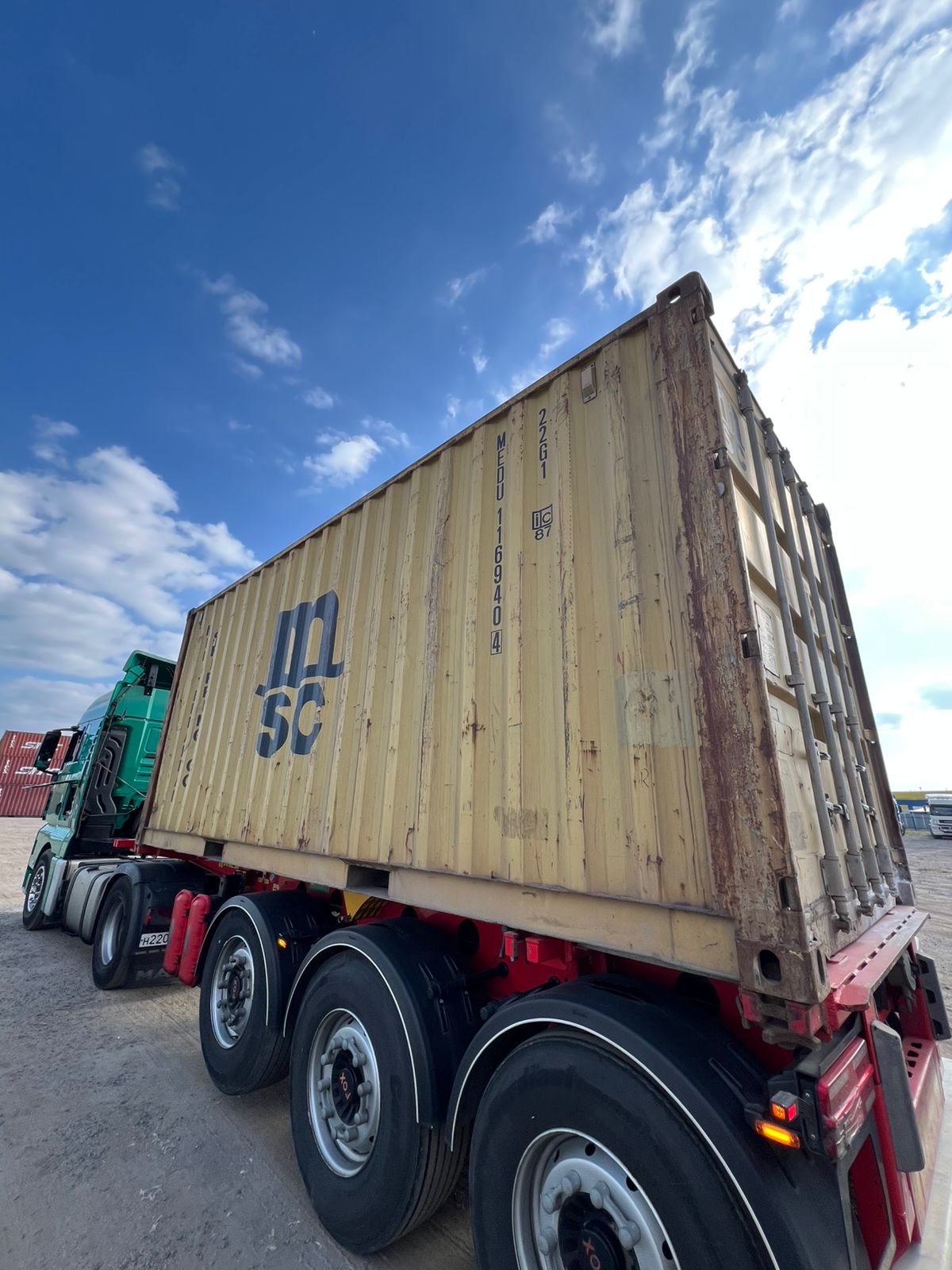 Морской контейнер MEDU1169404