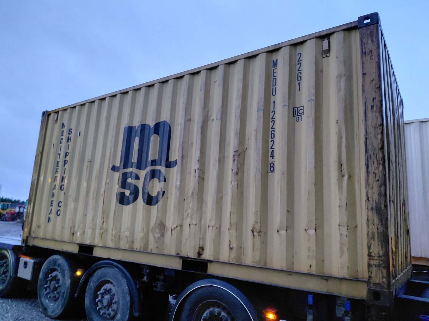 Морской контейнер MEDU1226248