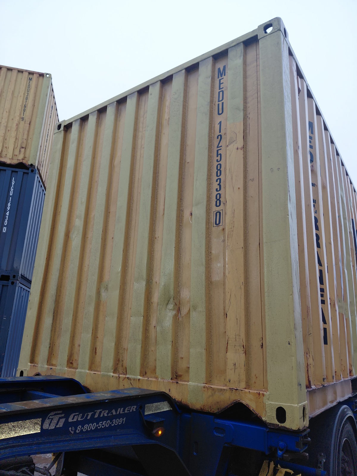 Морской контейнер MEDU1258380