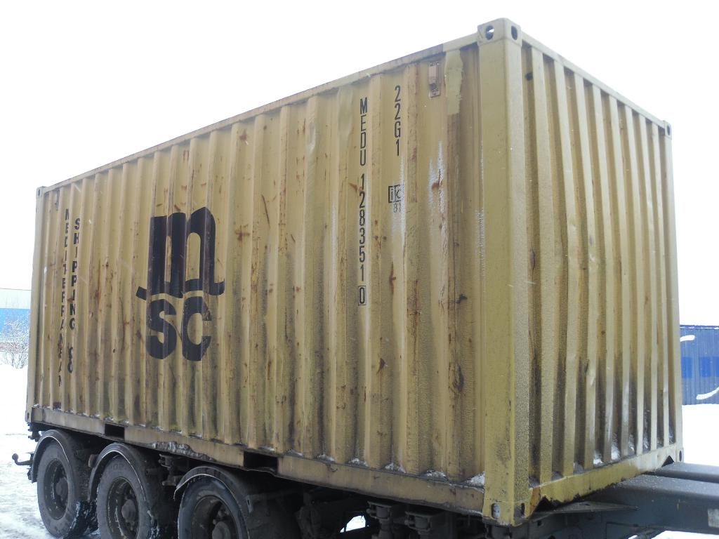 Морской контейнер MEDU1283510