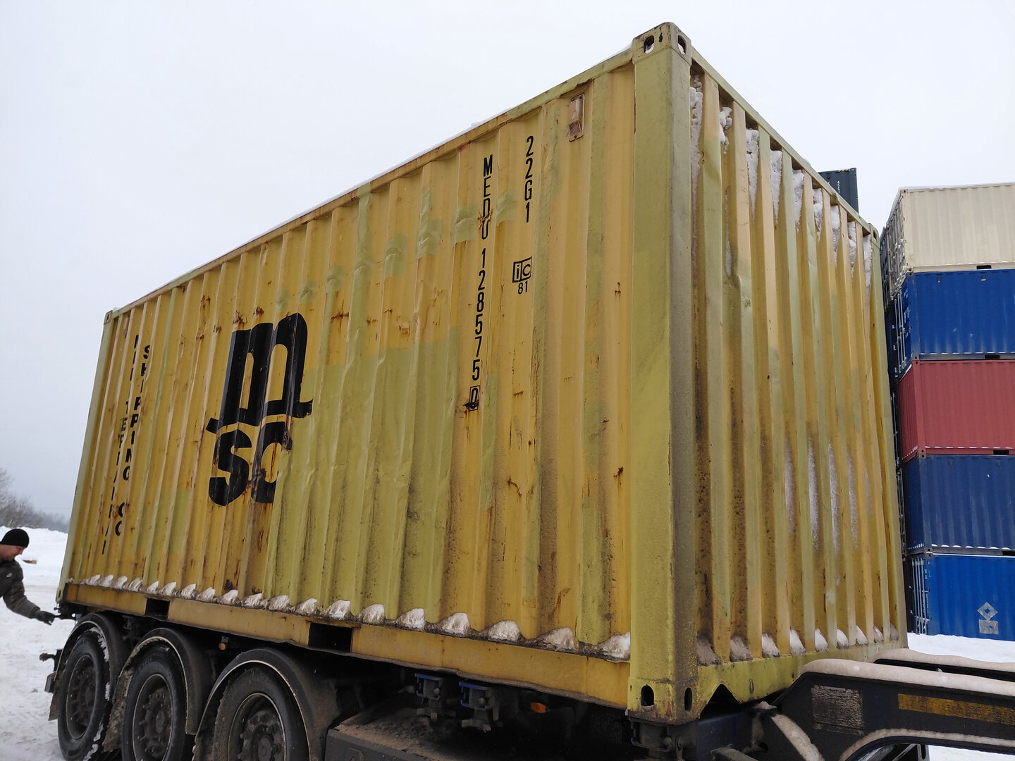 Морской контейнер MEDU1285750