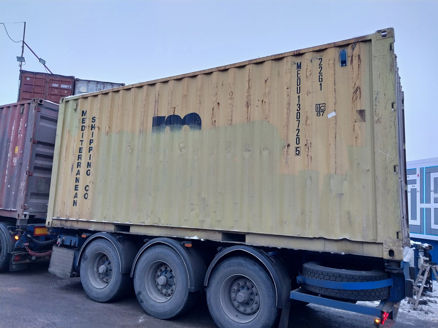 Морской контейнер MEDU1307205