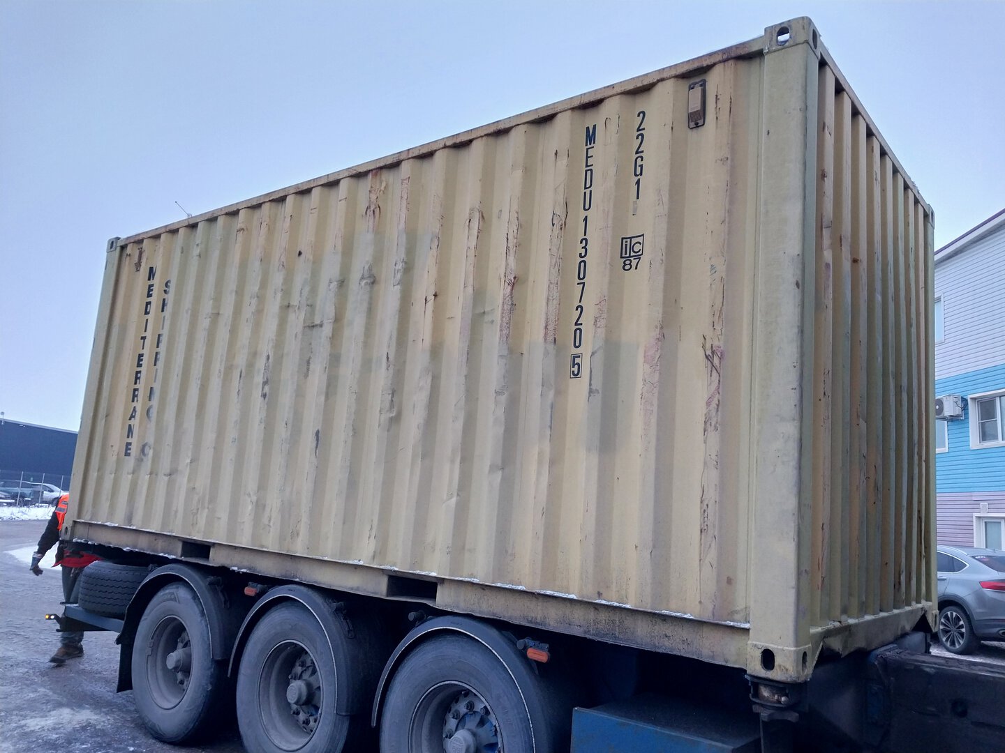 Морской контейнер MEDU1307205