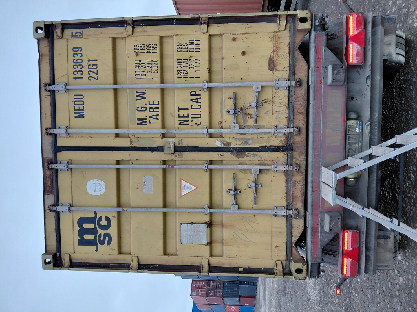 Морской контейнер MEDU1336395