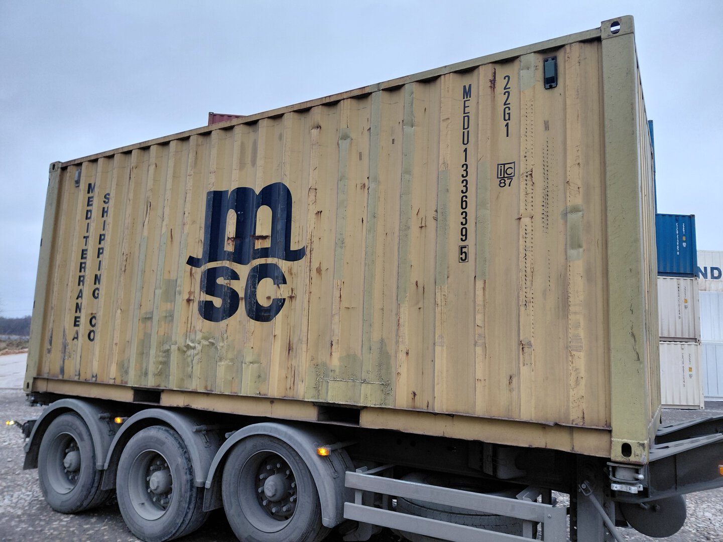 Морской контейнер MEDU1336395