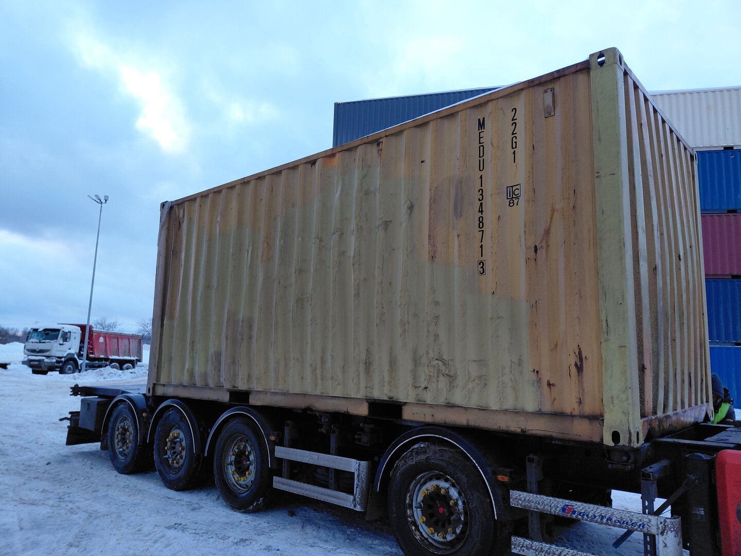 Морской контейнер MEDU1348713