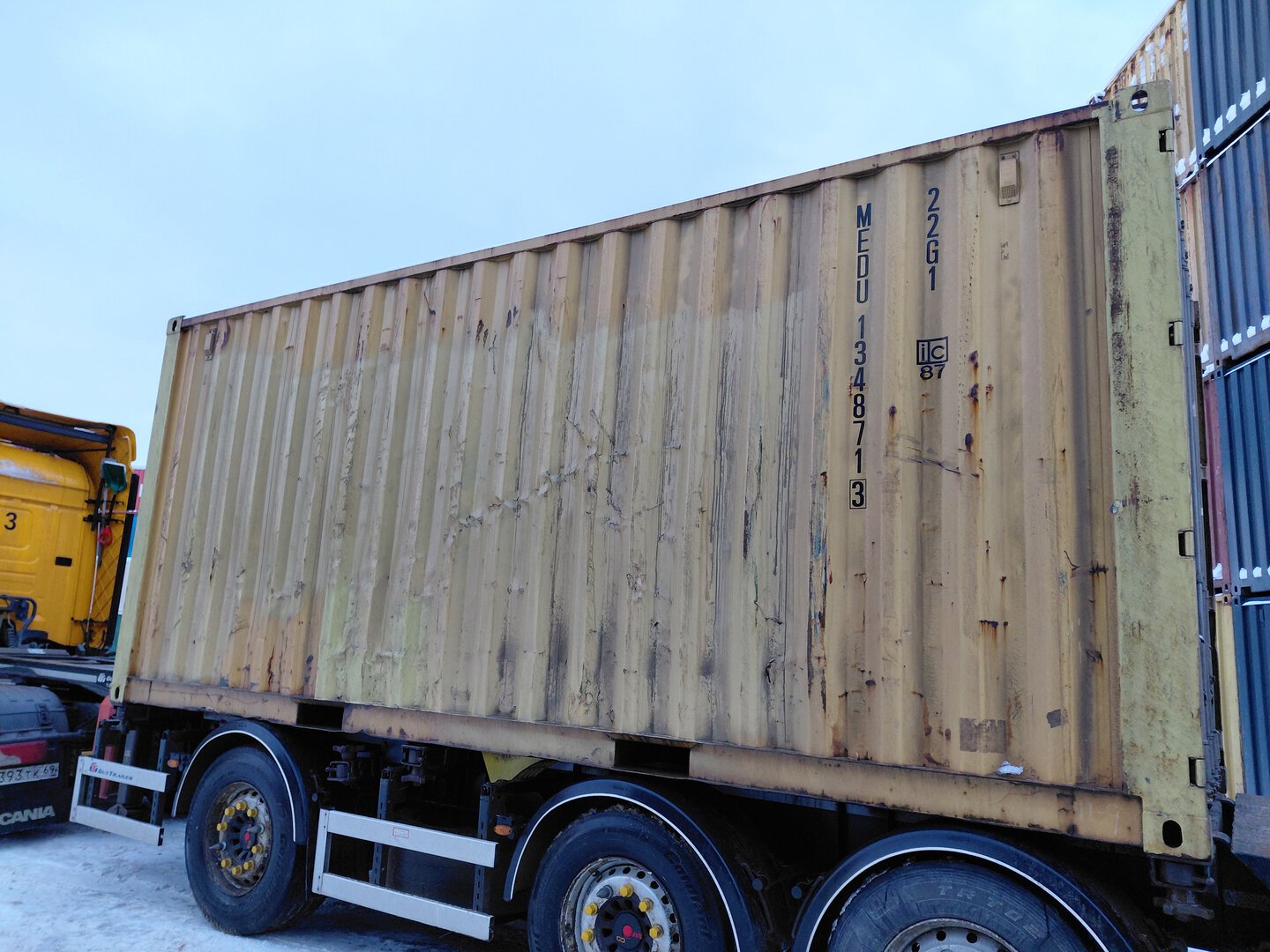 Морской контейнер MEDU1348713