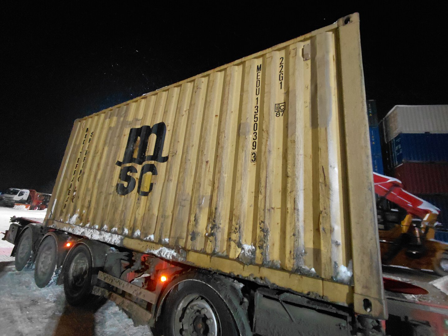 Морской контейнер MEDU1350393