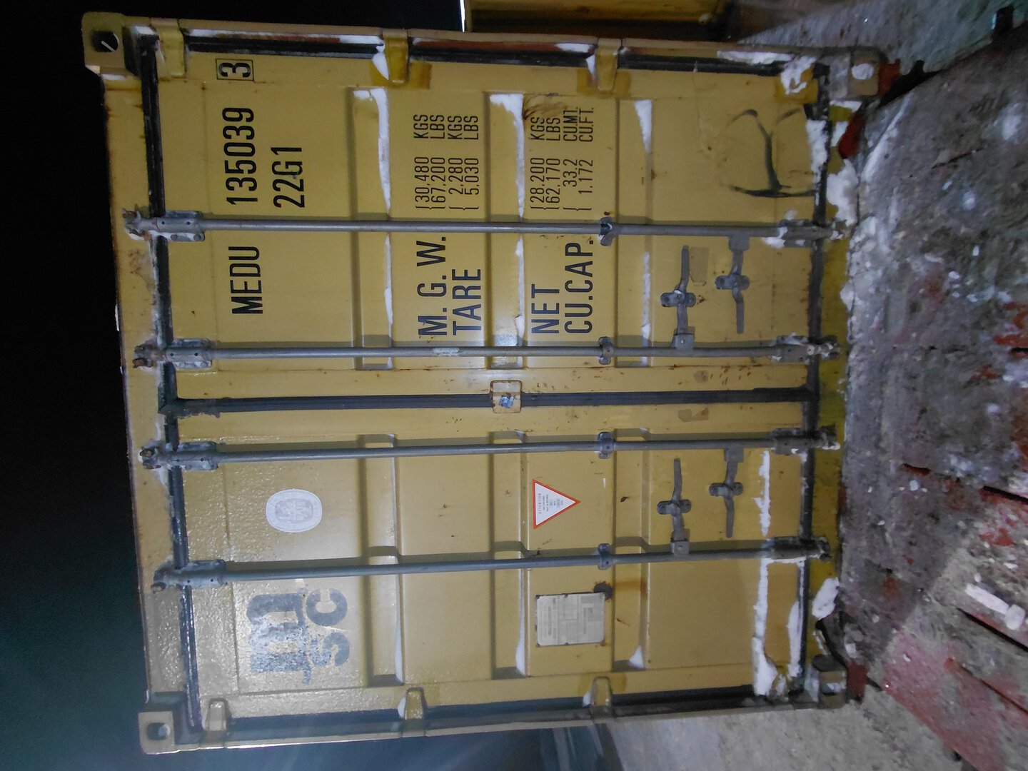 Морской контейнер MEDU1350393