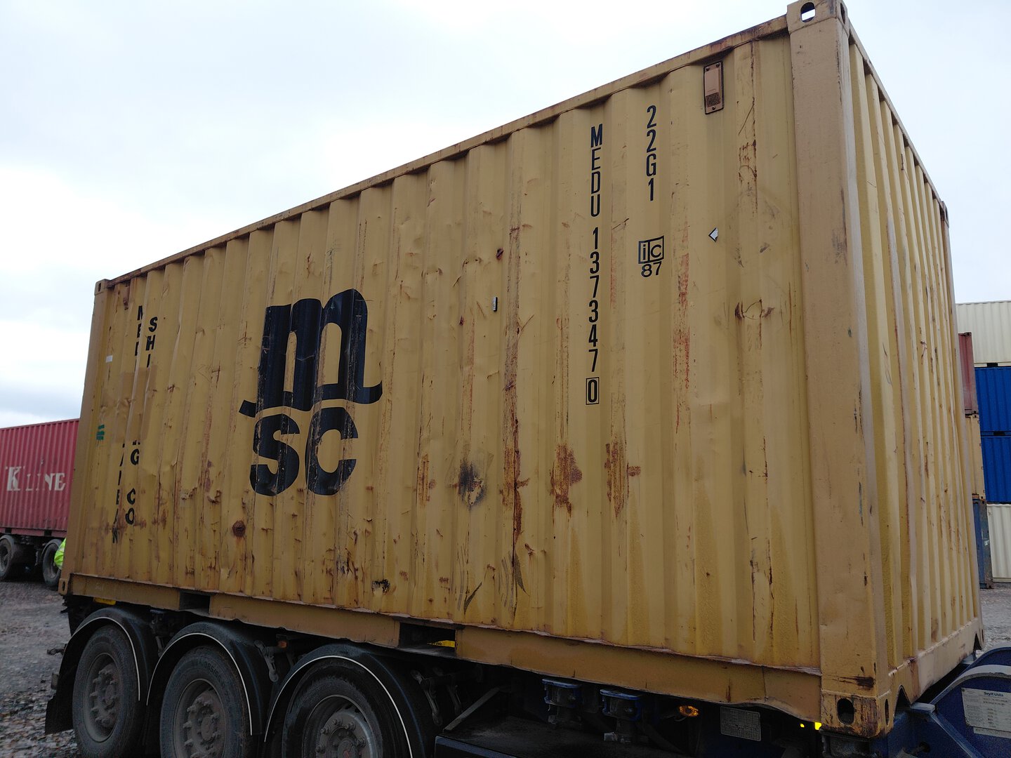 Морской контейнер MEDU1373470