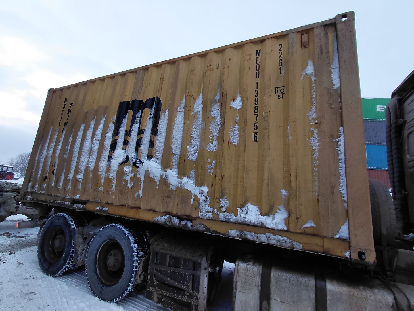 Морской контейнер MEDU1398756