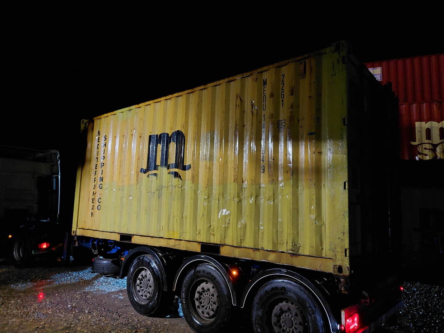 Морской контейнер MEDU1411349